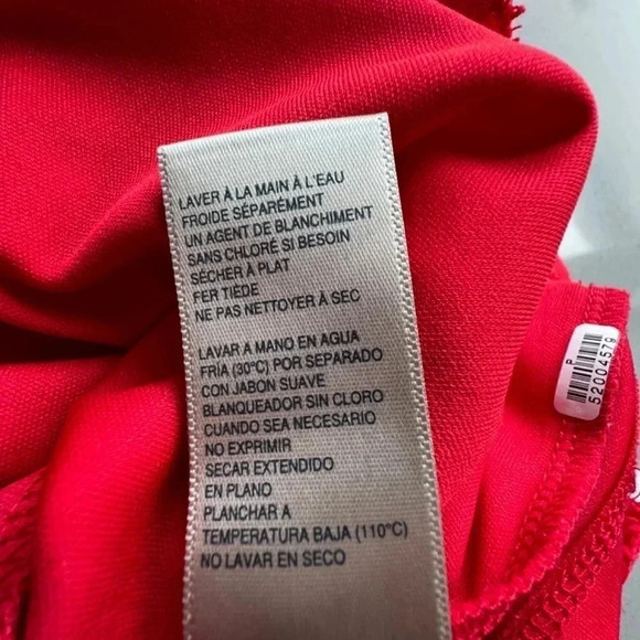 Rafaella Red Lace Top Size 10 - Picture 10 of 12